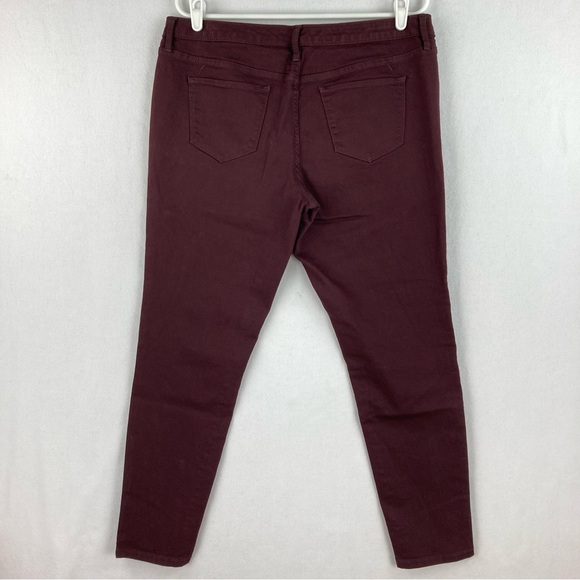 Mossimo Denim Women’s Wine Denim Jeans
Size 14/32R Skinny Super Stretch - Picture 3 of 10